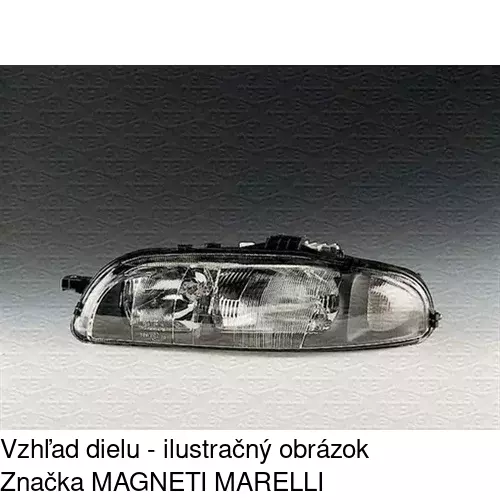 Hlavný reflektor 301810-V /POLCAR/ - obr. 1