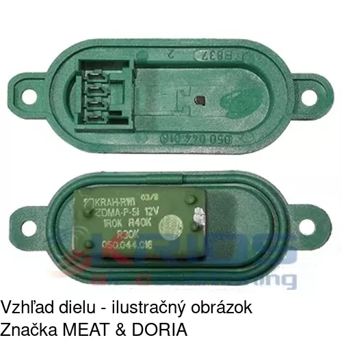 Ovládače klimatizácie 3018KST-1 /POLCAR/ - obr. 2