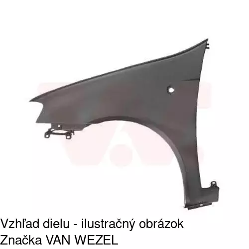 Predný blatník 302201 /POLCAR/ - obr. 1