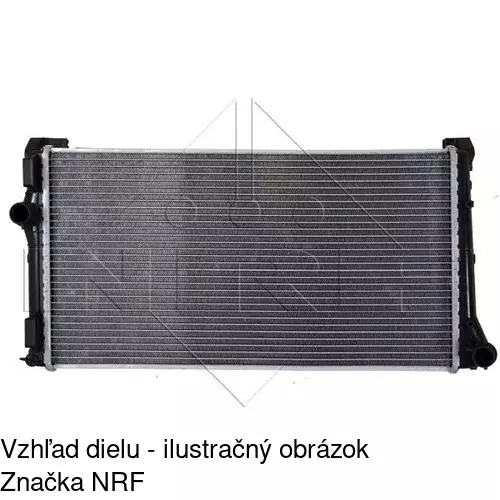Chladiče vody 302308A3 /POLCAR/ - obr. 1