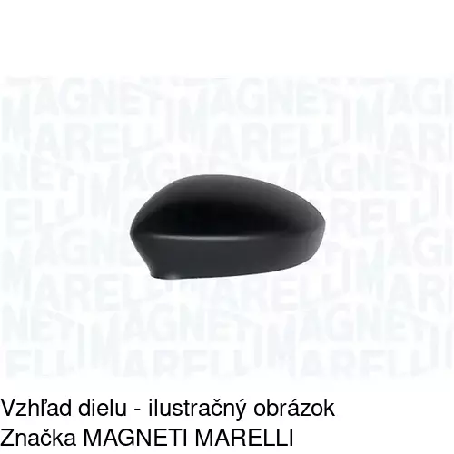 Rám vonkajšieho zrkadla 302455TE /POLCAR/ - obr. 3