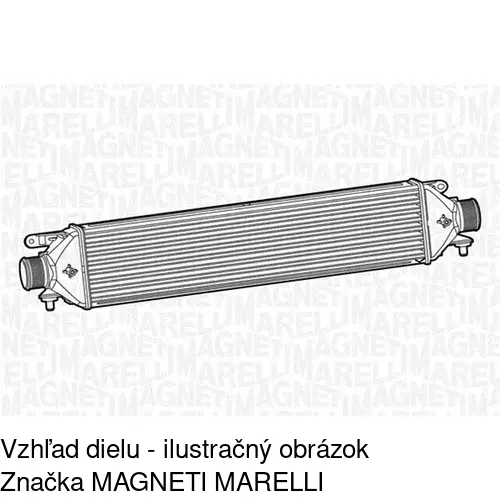 Chladiče vzduchu (Intercoolery) 3024J8-3 /POLCAR/ - obr. 1