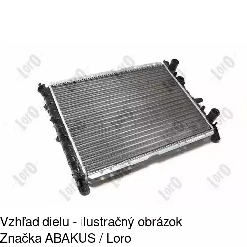 Chladiče vody 302608A5 /POLCAR/ - obr. 3