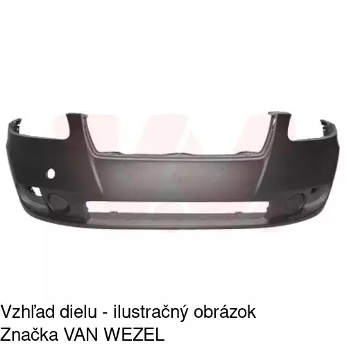 Predný nárazník 302907 /POLCAR/ - obr. 1