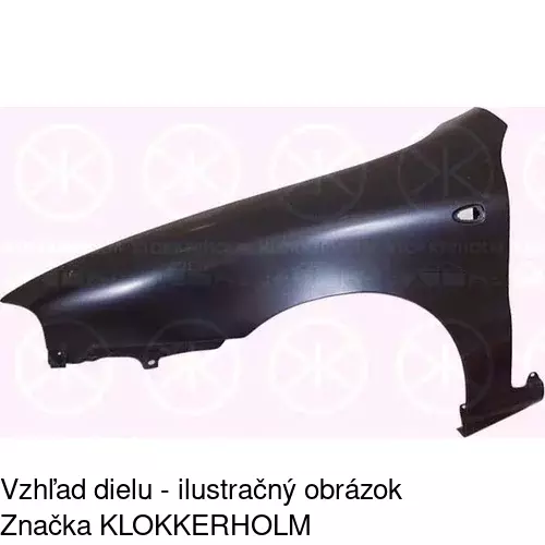Predný blatník 303001-1 /POLCAR/