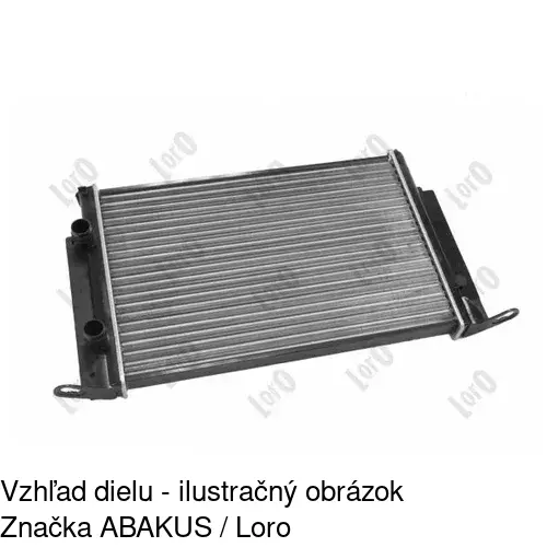 Chladiče vody 303008-3 /POLCAR/ - obr. 2