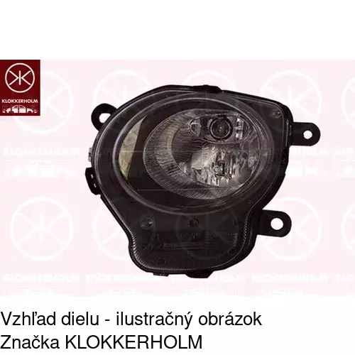 Hlavný reflektor 3035091E /POLCAR/ - obr. 3
