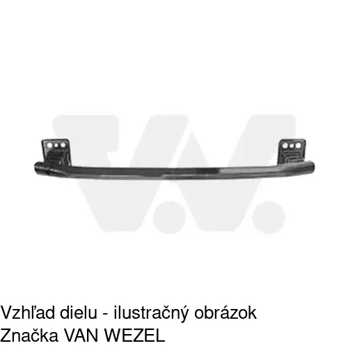 Dolný nosník predného čela 303524 /POLCAR/ - obr. 1