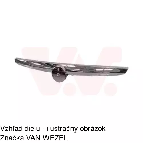 Lišta masky 303605-4 /POLCAR/ - obr. 1