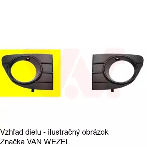 Kryt v nárazníku 30362710 /POLCAR/ - obr. 1