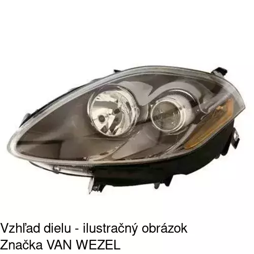 Hlavný reflektor 303809-U /POLCAR/ - obr. 4