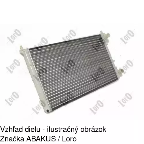 Chladiče vody 304008A4 /POLCAR/ - obr. 3