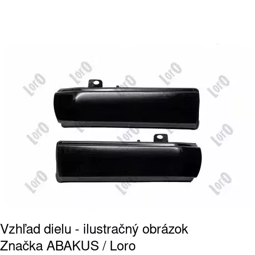 Rám vonkajšieho zrkadla 304255TM /POLCAR/ - obr. 3
