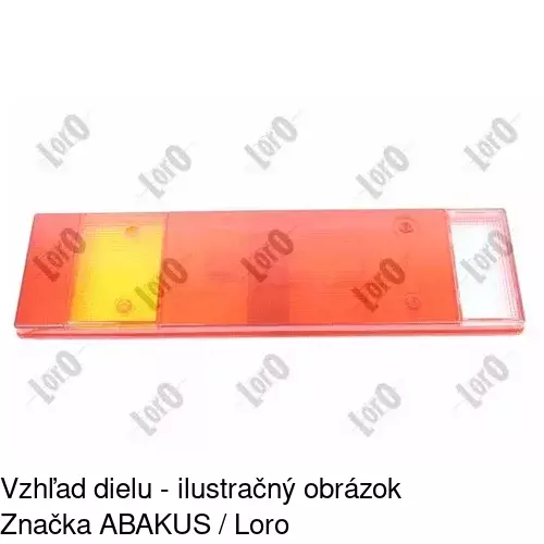 Tienidlo zadného svetla 3050873E /POLCAR/ - obr. 3