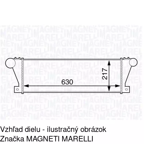 Chladiče vzduchu (Intercoolery) POLCAR 3050J8-1
