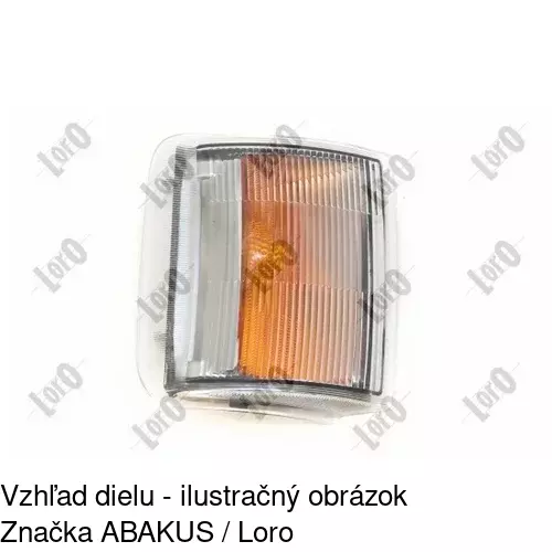 Predná smerovka 305520-C /POLCAR/ - obr. 3