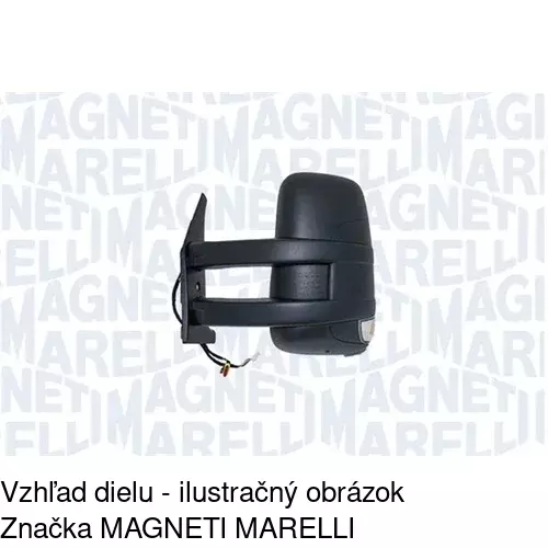 Vonkajšie zrkadlo 3080514M /POLCAR/ - obr. 3
