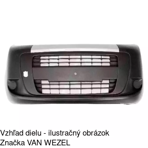 Predný nárazník 308507-2 /POLCAR/ - obr. 1