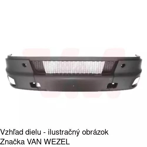 Predný nárazník POLCAR 30N107-2