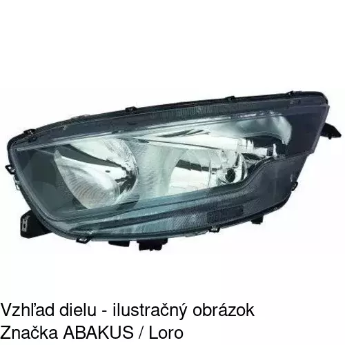 Hlavný reflektor 30N210-U /POLCAR/ - obr. 4