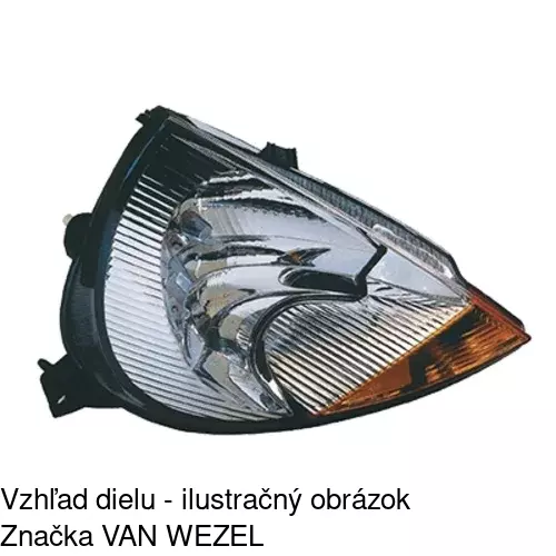 Hlavný reflektor 320010-E /POLCAR/ - obr. 5
