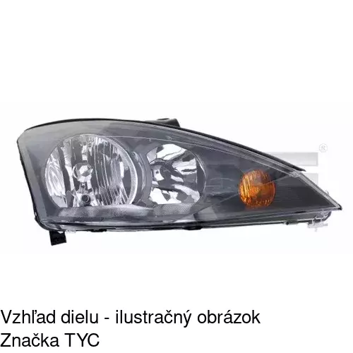 Hlavný reflektor POLCAR 320109DE