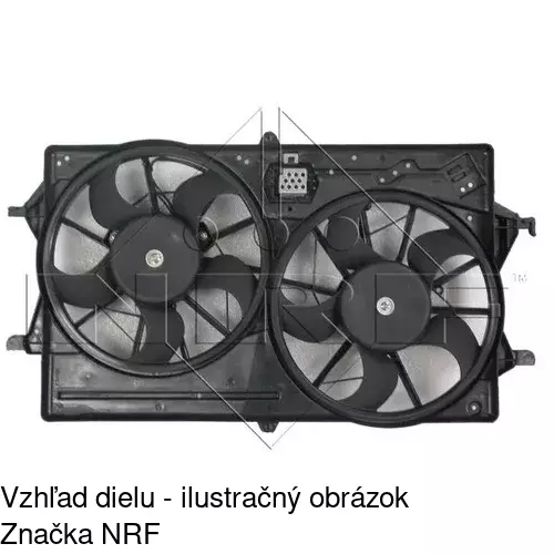 Ventilátory chladičov POLCAR 320123W5