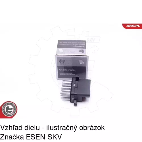 Ovládače klimatizácie 3202KST-1 /POLCAR/ - obr. 5