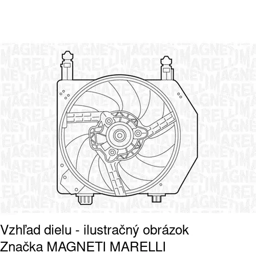 Ventilátory chladičov 321023W2 /POLCAR/ - obr. 1