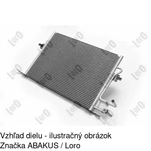 Chladiče klimatizácie POLCAR 3216K8B1