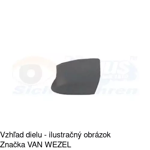 Rám vonkajšieho zrkadla 323559PE /POLCAR/ - obr. 3