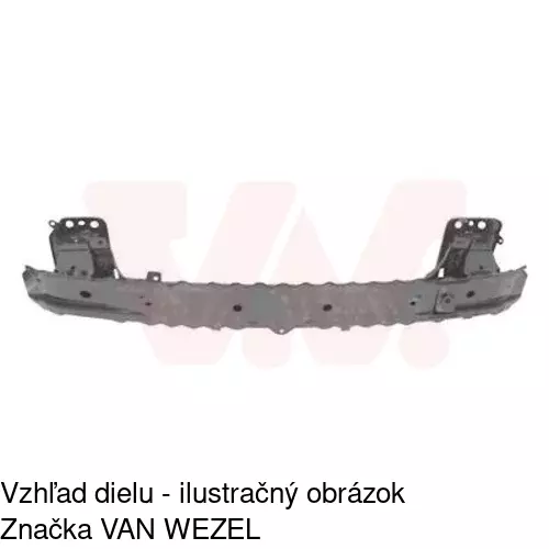 Výstuha nárazníka 323807-3 /POLCAR/ - obr. 1