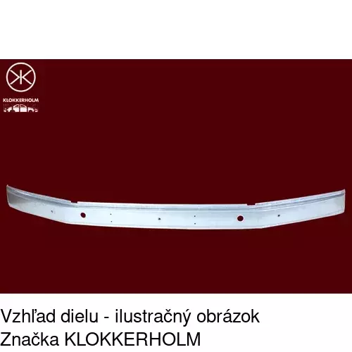 Dolný nosník predného čela 324424 /POLCAR/ - obr. 1