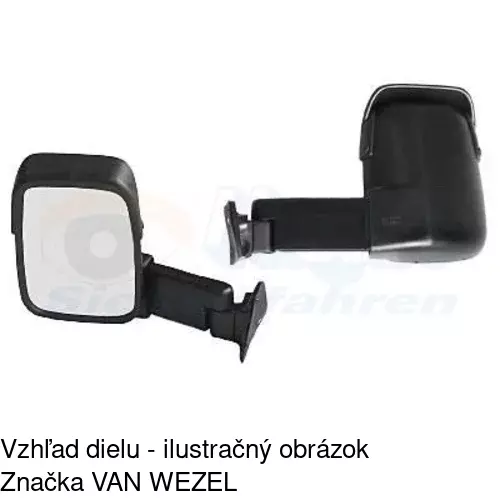 Vonkajšie zrkadlo 3245511E /POLCAR/ - obr. 2