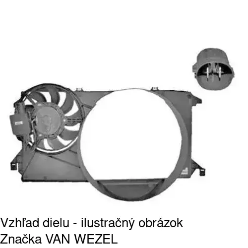Ventilátory chladičov 324823W3 /POLCAR/ - obr. 1