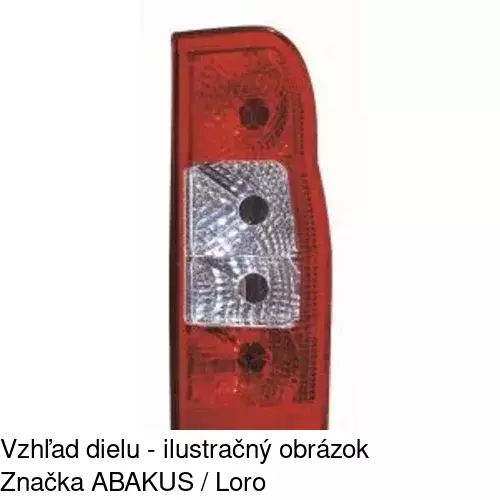 Zadné svetlo 324887-T /POLCAR/ - obr. 1