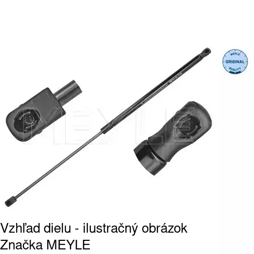 Plynová pružina 3252AB /POLCAR/ - obr. 2