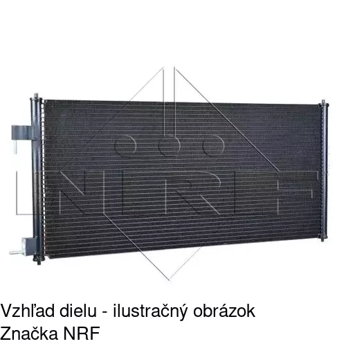 Chladiče klimatizácie 3256K8C1 /POLCAR/ - obr. 1
