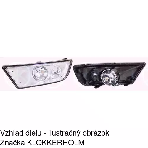Hmlové svetlo - predné 327530-E /POLCAR/ - obr. 1