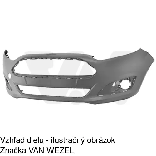 Predný nárazník 32B107 /POLCAR/ - obr. 1
