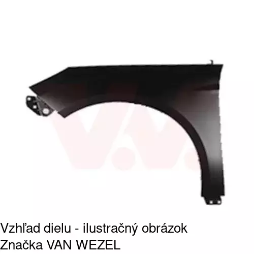 Predný blatník 32C101 /POLCAR/ - obr. 3