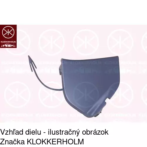 Záslepka ťažného háku POLCAR 32L107-9