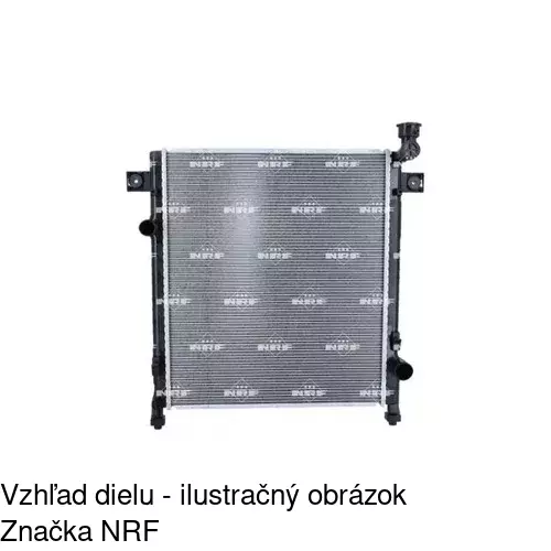 Chladiče vody POLCAR 3411081K
