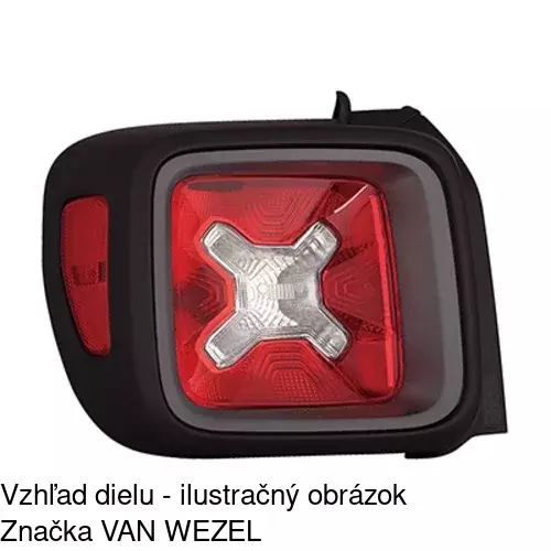 Zadné svetlo 34L1872U /POLCAR/ - obr. 1