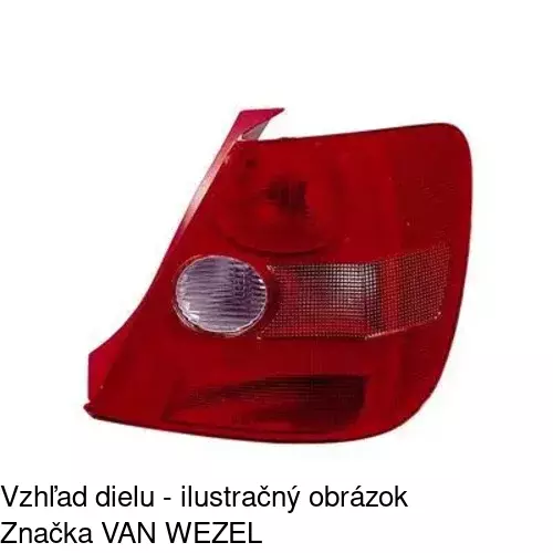 Zadné svetlo 3825881E /POLCAR/ - obr. 2