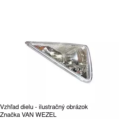 Hmlové svetlo - predné 3829290E /POLCAR/ - obr. 5