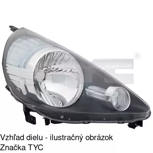 Hlavný reflektor POLCAR 383509-E