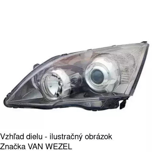 Hlavný reflektor 3878091E /POLCAR/ - obr. 2