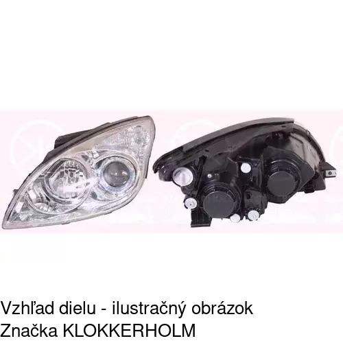 Hlavný reflektor 4015101E /POLCAR/ - obr. 2