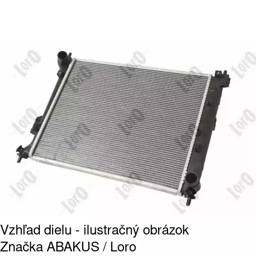Chladiče vody 401708-1 /POLCAR/ - obr. 2